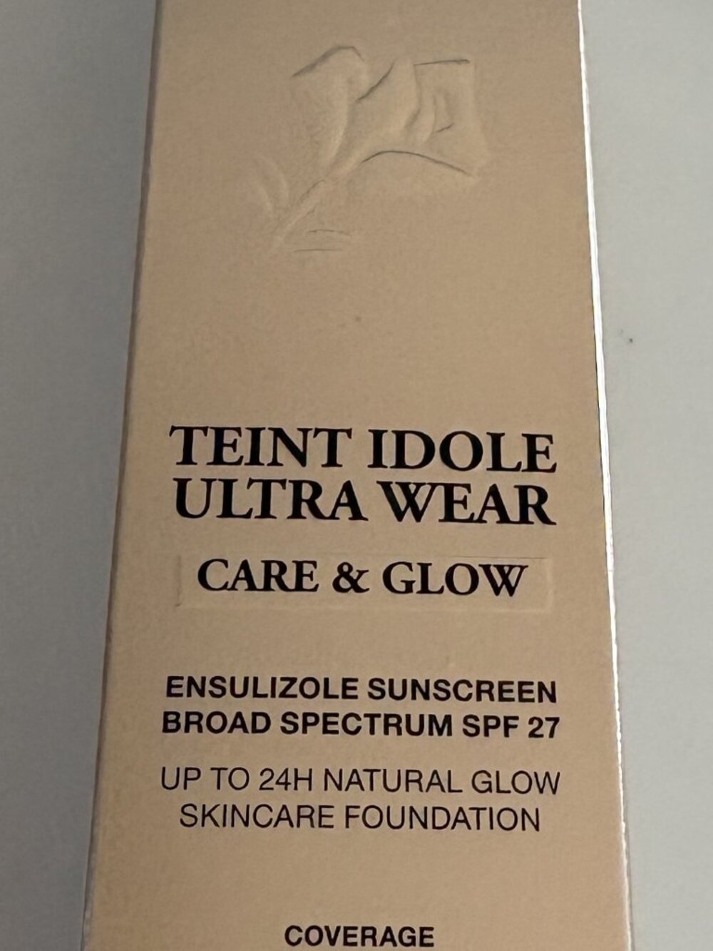Teint Idole Ultra Wear Care & Glow Foundation/Sunscreen 310N